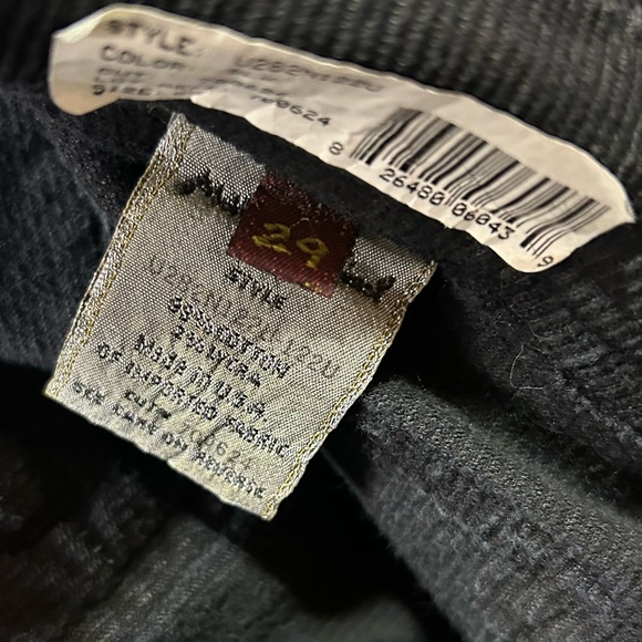 7 For All Mankind Black Corduroy Mini Skirt - Picture 10 of 16